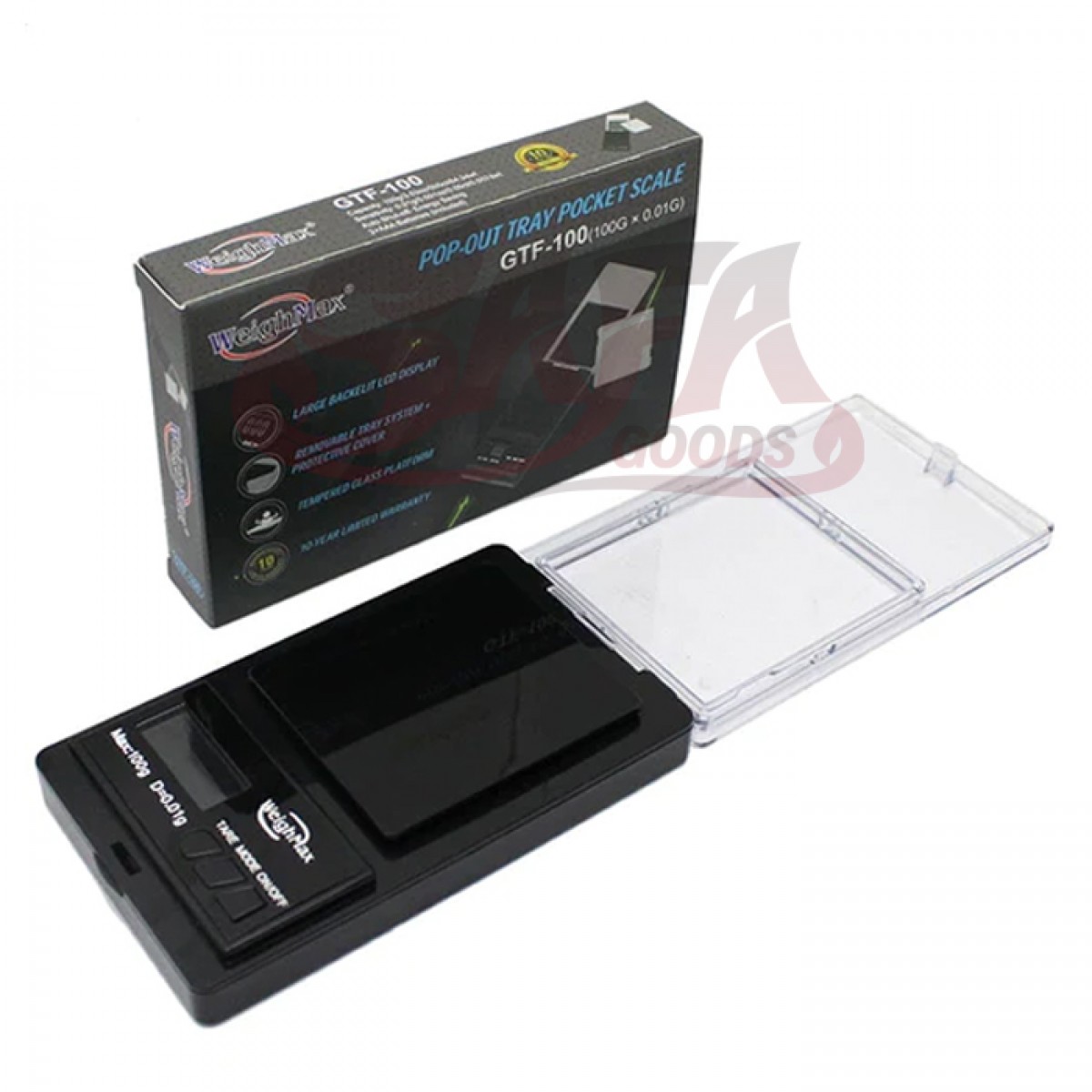 WeighMax GTF100 Digital Pocket Scale [100G/0.01G]